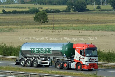 LKW Foto 12x8 - Renault Range T - Damac Transporter - YX15 DVJ