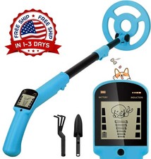 Profesional Detector De Metales LCD Para Ni as Con Bobina De B squeda De 6  NEW