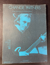 Vintage Sheet Music Change Partners Recorded by Stephen Stills 1971         3937