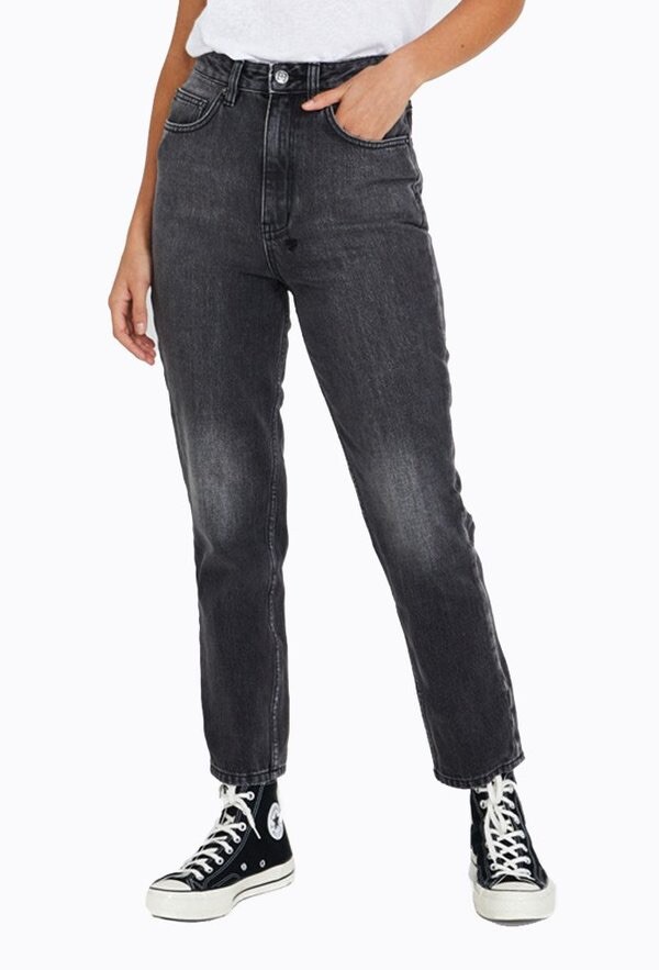 KSUBI Women's Chlo Wasted Throwblack Jeans Cotton Blend KSUBI Women's Chlo Wasted Throwblack Jeans Cotton Blend