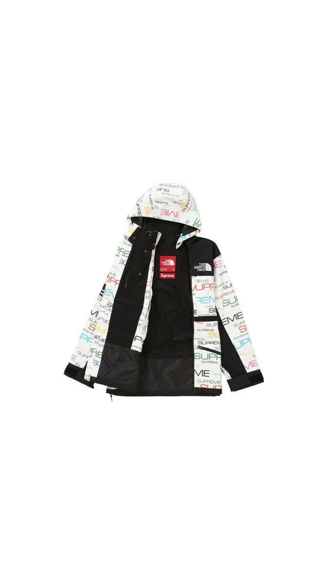 Supreme x The North Face Steep Tech Apogee Jacket - White size L