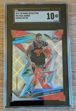 2019 Revolution #26 Cosmic Paul George /100 SGC 10