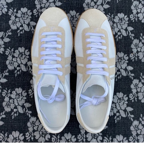 Lanvin FM- Skdlon- Nasu H19 Leather/Suede Sneaker Men’s Size 8 EU 41 - Picture 8 of 12
