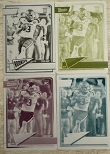2018 Classics Football Christian Kirk Rookie Printing Plates 1/1 Lot Texas A&M