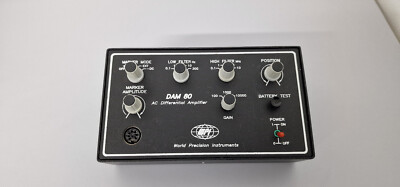 WPI World Precision Instruments DAM 80 AC Differential Amplifier