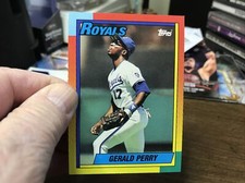 1990 Topps Traded # 92T GERALD PERRY