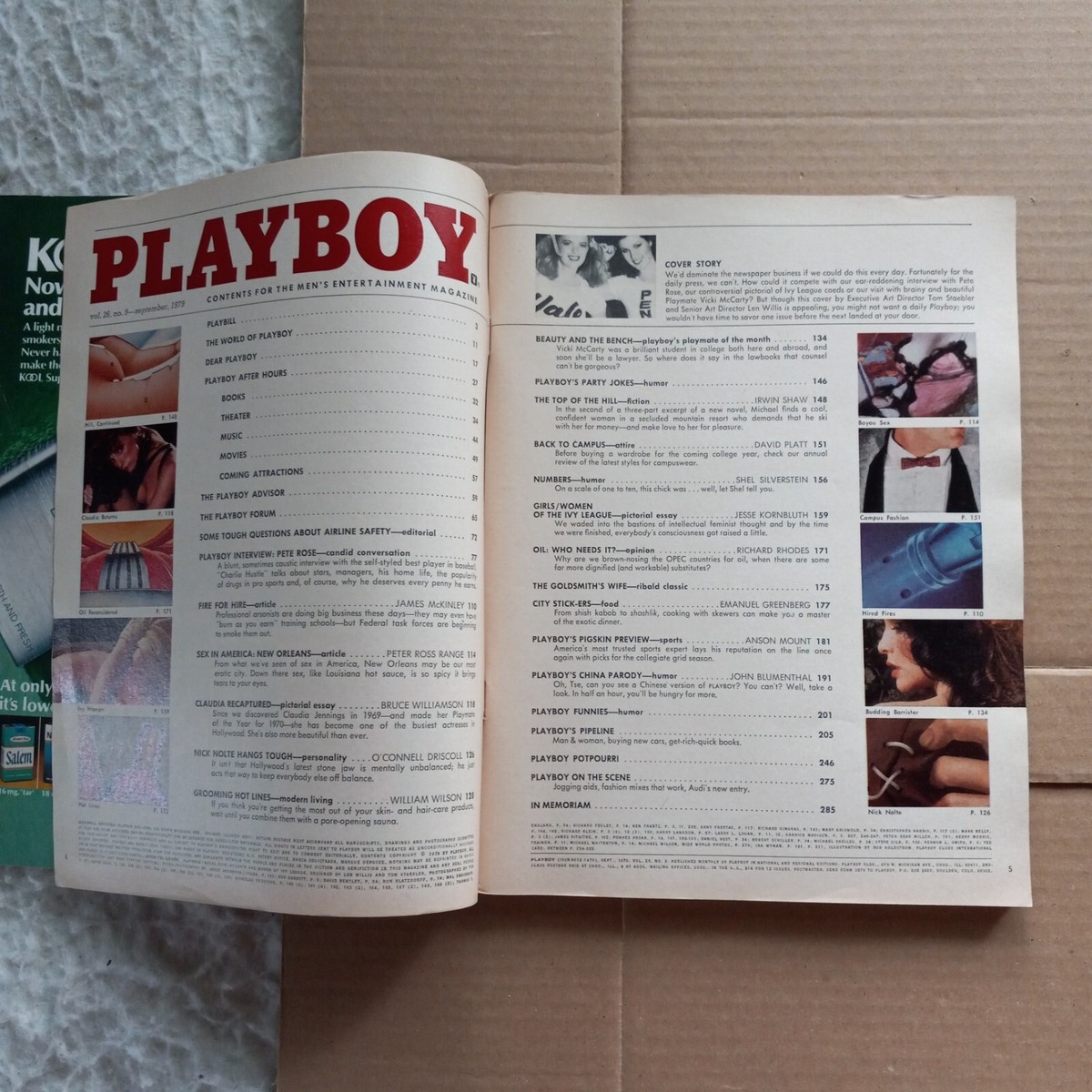 VINTAGE: Playboy (September, 1979) Girls of Ivy League Pete VINTAGE: Playboy (September, 1979) Girls of Ivy League Pete