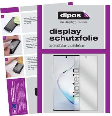 Schutzfolie für Samsung Galaxy Note 10 5G Display Folie klar Displayschutzfolie