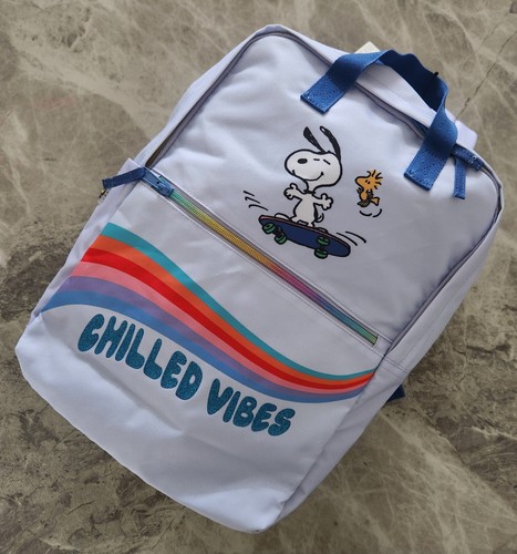 M&S KIDS SNOOPY ~ CHILLED VIBES ~ Top Handle ~ Large Backpack