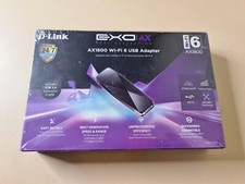 D-Link DWA-X1850 AX1800 Wi-Fi 6 USB Adapter - Black