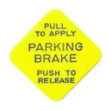 Fortpro Parking Brake Knob for Push / Pull Valve - Replacement for 248433, LVK-3