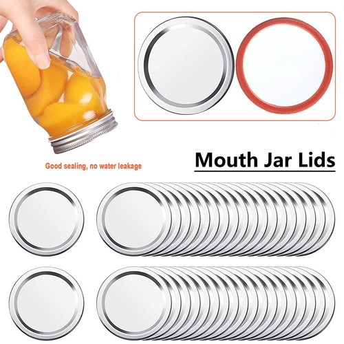 1050PCS 70mm Replacement Seal Lids Fit For Kilner Mason Ball jars for