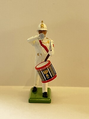 W BRITAIN The Royal Marines Sgt. Schlagzeug und Bugle Player (60) 1986