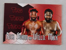 Rich Swann Willie Mack Wrestling Trading Card 4 Corner Cards Platinum Series