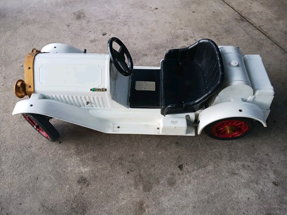 Vintage 1960s Marx Toys Stutz Bearcat Rideon Electric Battery Toy Car