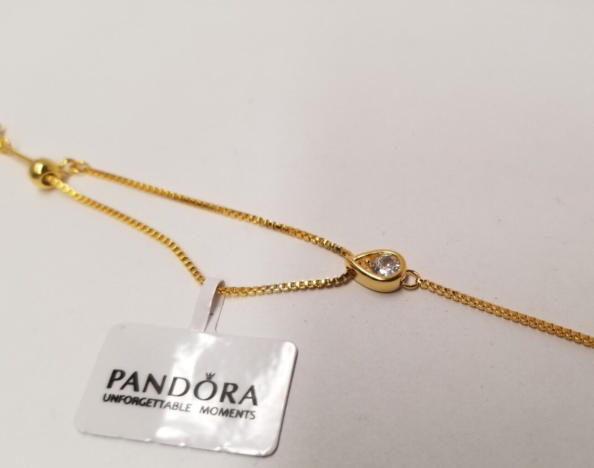 Pandora Infinite Lab-Grown Diamond 0.50ct 14k Gold Double Chain