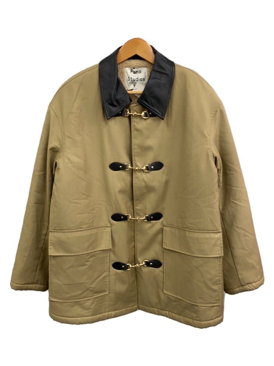 Fano Studios Other Bore Back Jacket Duffle Coat XS Polyester Beige 