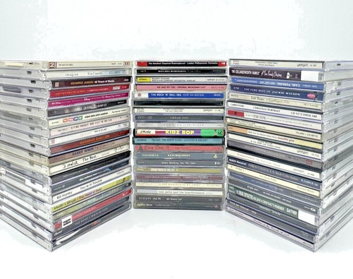 lot of 80 music cds, random mix with original art and good condition.  No DUPS