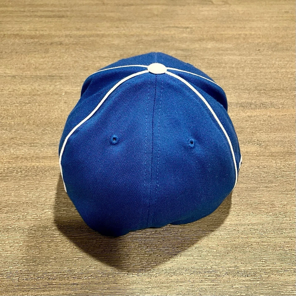 Factory Effex Adult Yamaha Racing Flex-Fit Hat Blue S/M CLEAN - Image 3 of 4