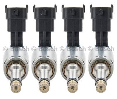 #ad Bosch Set of 4 Fuel Injectors for Ford Edge Jaguar XF Land Rover Lincoln MKC MKT $428.95