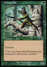 MTG DEFIANT ELF EXC - ELFO AUDACE - LEG - MAGIC
