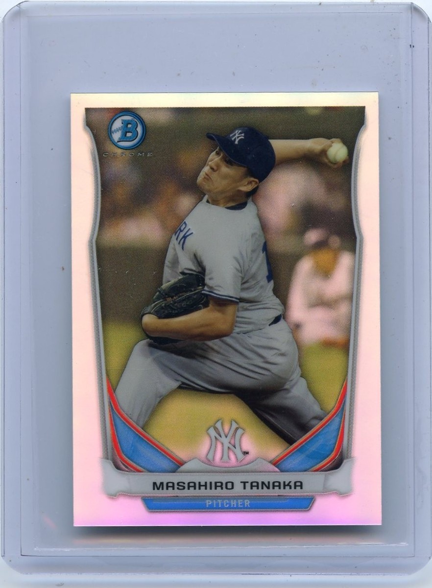 2014 BOWMAN CHROME #BM-NYY2 MASAHIRO TANAKA 