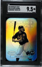 2020 Bowman's Best Pete Alonso Franchise '20 Die-Cut SGC 9.5 MINT+