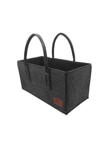 Kaminholztasche Holzkorb Filz Einkaufskorb Einkaufstasche Tragetasche Brennholz - Bild 11 von 36