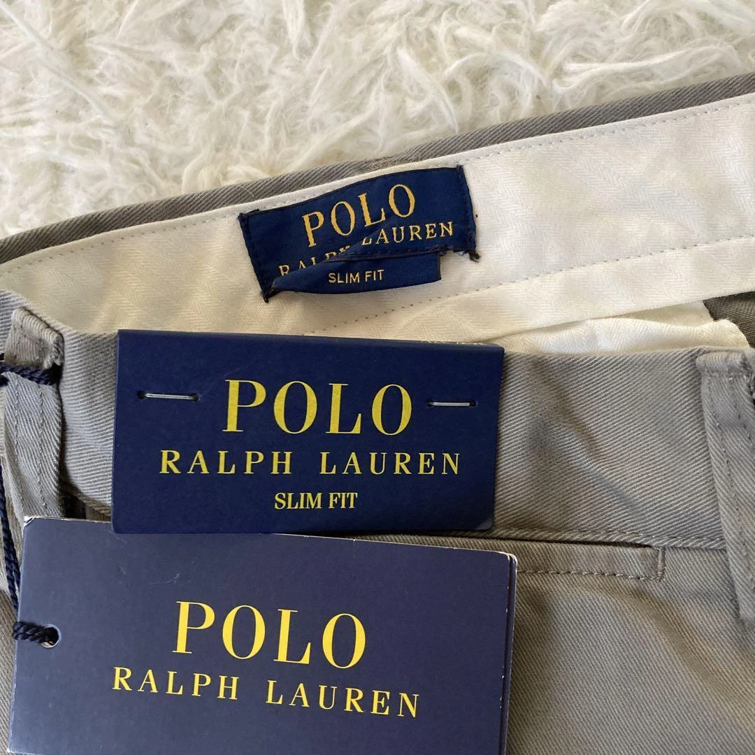 Polo Ralph Lauren Slacks Gray Large XL W50cm/L80cm JAPAN | eBay