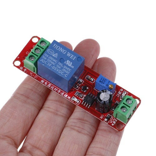 NE555 Timer Board DC12V Relay Module Adjustable Delay B7I6 Time 7Y5R 2Q6W USA - Picture 8 of 9