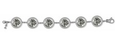 Sealyham Terrier Bracelet Jewelry Sterling Silver Handmade Dog Bracelet SEM1H-DB