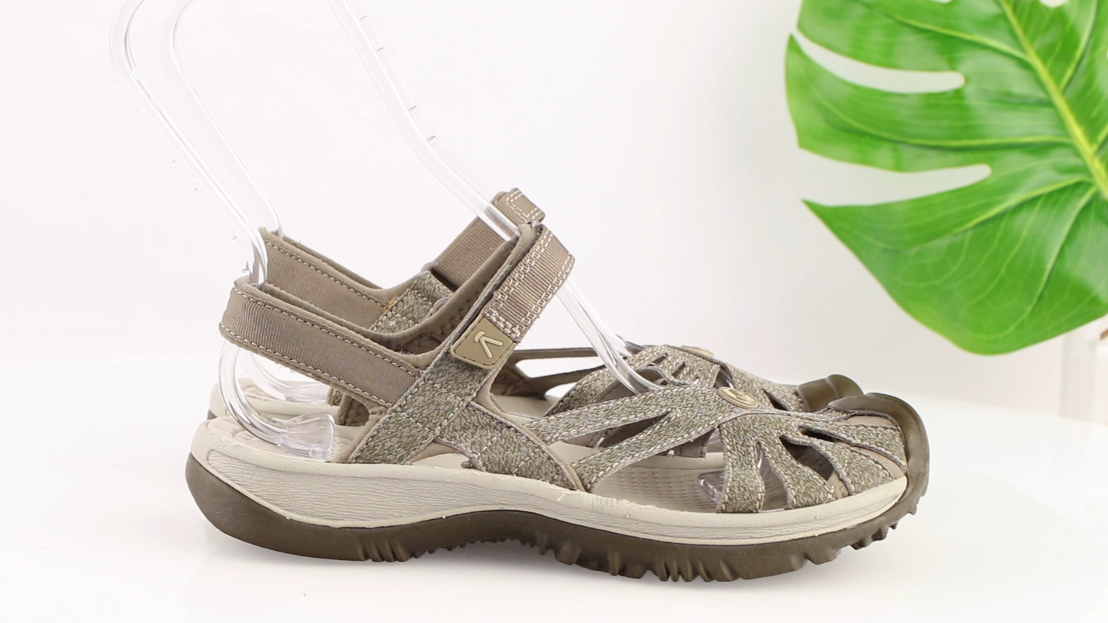 Keen sandalo donna rosa taglia 8 5 marrone punta cappuccio fiume escursionismo scarpa avventura