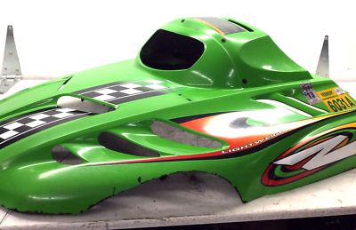 カバースキャット　フルセット 1999 Arctic Cat Z 440 Green Hood Shroud With Decals | 0718-756 | OE