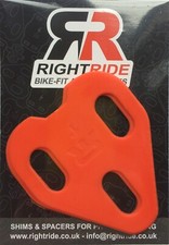 RIGHTRIDE 1 degree cleat spacer wedge shim for all 3 hole shoe fixings