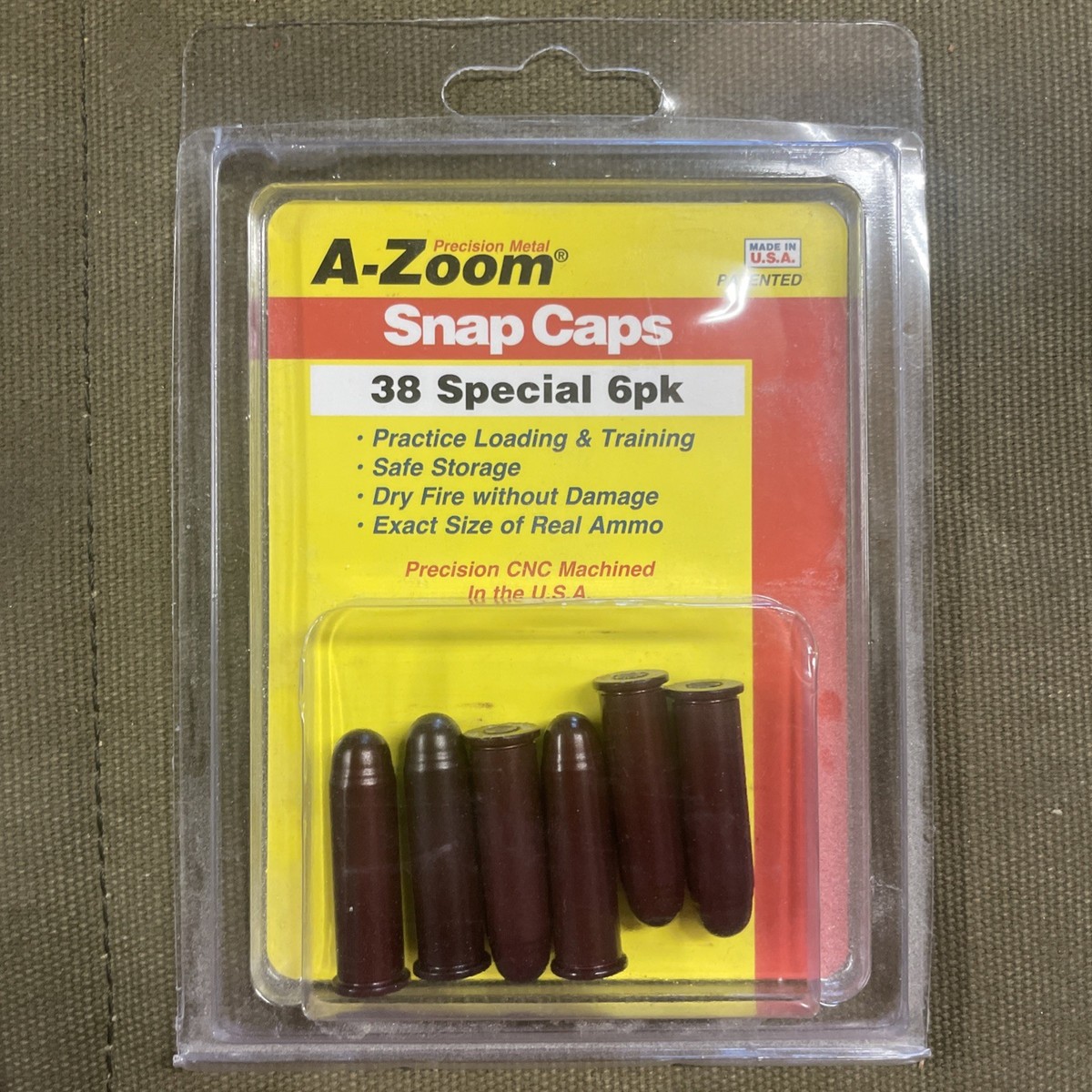A-Zoom 16118 38 Special Snap Cap for sale online | eBay