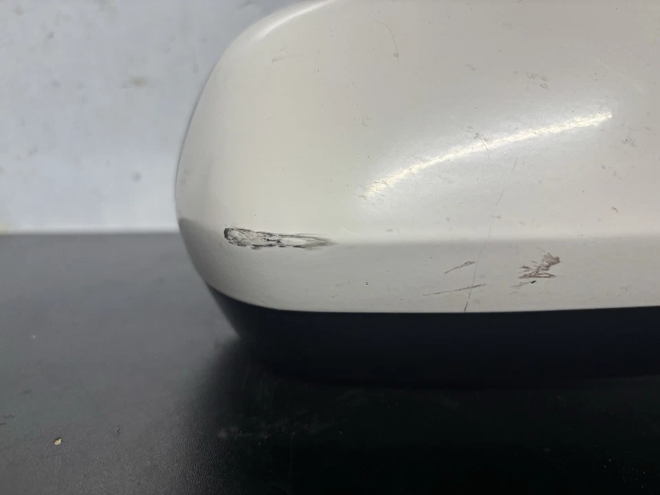 Espejo retrovisor de puerta Dodge Avenger 2008-2014 pasajero derecho eléctrico blanco OEM Foto 3 de 4