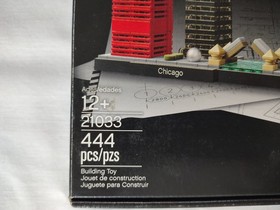 NEW Open box LEGO Architecture Chicago Skylines 21033 Complete Set Sealed Bags