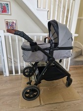 Kinderkraft Esme 3-in-1 Travel System Pram Grey Used Good Condition
