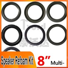 Kit Rifoam Altoparlante 8" Pollici Subwoofer Schiuma Anello Surround Ricambi Riparazione