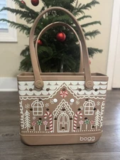 Baby Bogg Bag Limited Edition Christmas Gingerbread Ginger Spice  NEW Medium