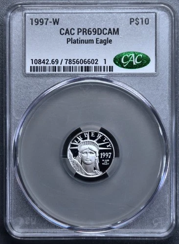 1997-W American Gold Eagle 1/10 oz — photo from another recent sale