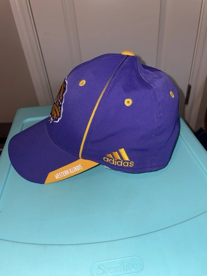 Gorra de béisbol Western Illinois cuellos de cuero S/M Foto 3 de 4