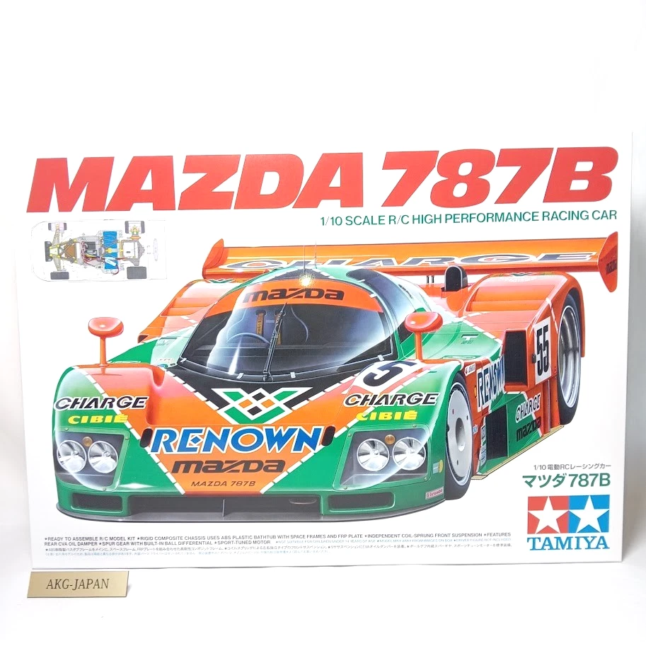 Tamiya Mazda 787B 1/10 RC Racing Car Kit 47518 Japan Special