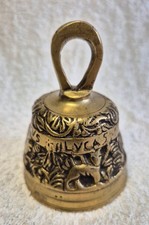 Vintage Dzwon Johannes Matheus Marcus Lucas Dzwon stołowy Mosiądz