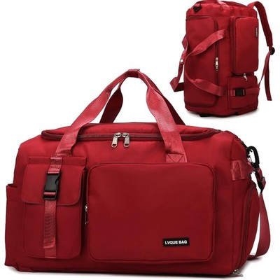 Sporttasche Damen Herren 42L  Reisetasche Duffle Bag Rucksack Weekender