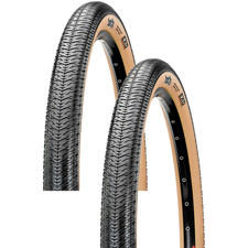 Pack of 2 Maxxis DTH Tire 26 x 2.15 Clincher Folding Black/Dark Tan EXO