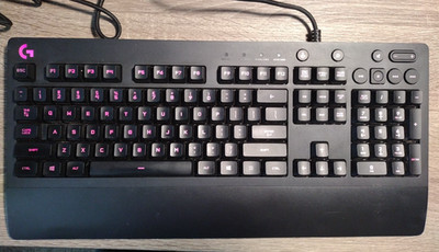 Logitech G213 Prodigy RGB Gaming Keyboard Wired USB Black Tested