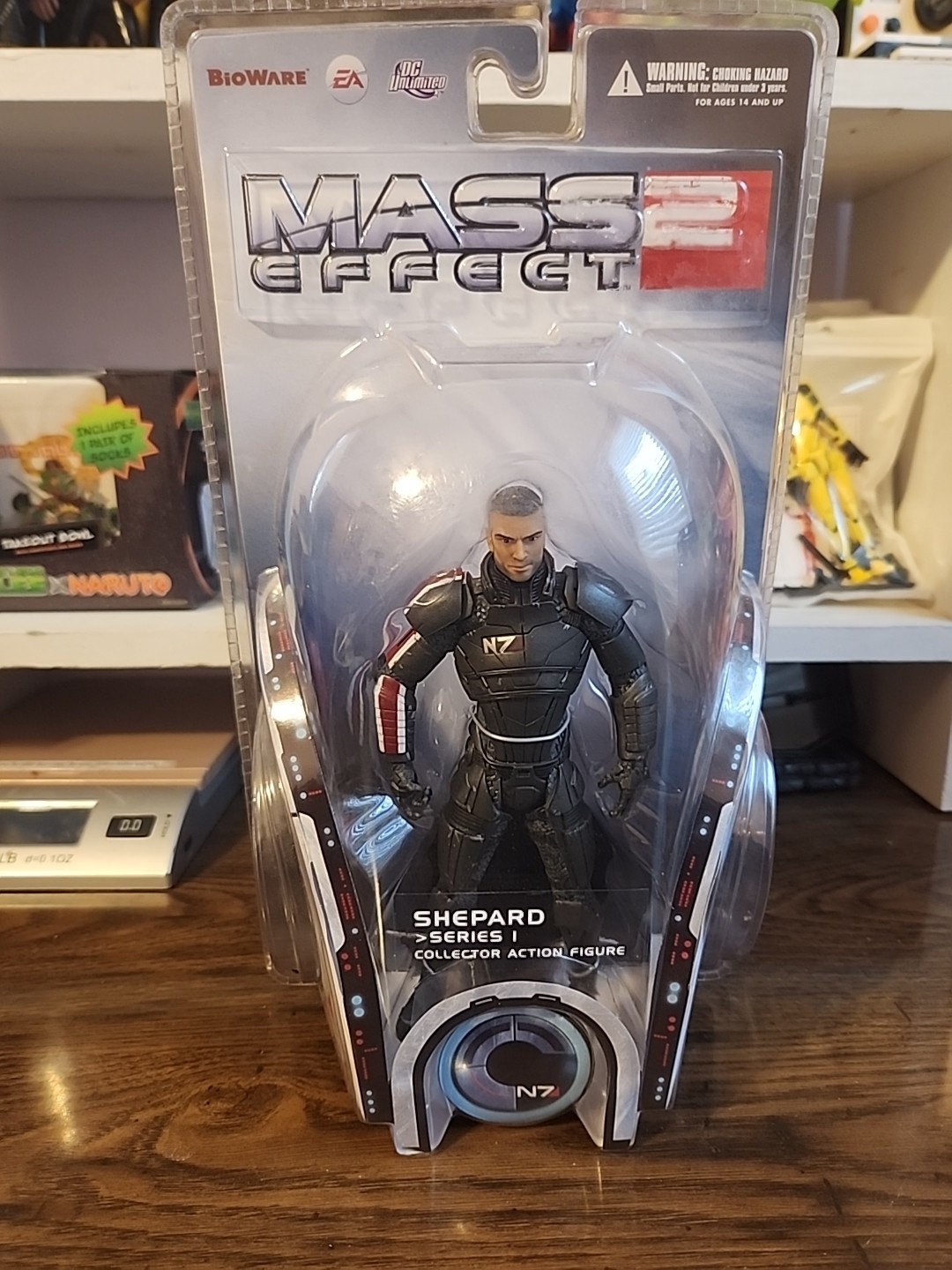 Figura de acción BioWare DC Unlimited Mass Effect 2 Serie 1 COMMANDER SHEPARD NUEVA EN CAJA