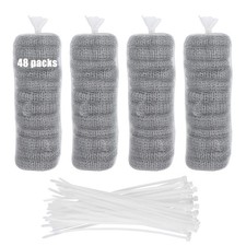 48 PCS Lint Traps Washing Machine Lint Trap Stainless Steel lint Snare Traps ...