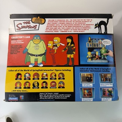 Simpsons WOS Playmates 2003 Toys R Us Collector's Lair TREEHOUSE
